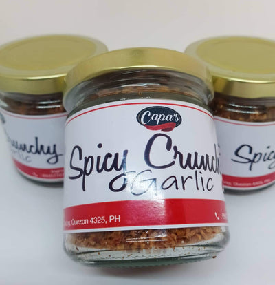 SPICY CRUNCHY GARLIC - 100 grams